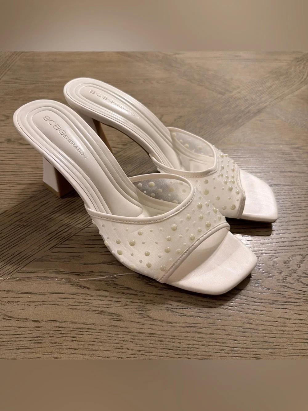 BCB GENERATION WOMENS RYIA HEELED SANDALS SIZE 9.5